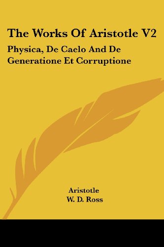 The Works Of Aristotle V2 Cover