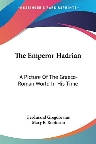 The Emperor Hadrian Cover