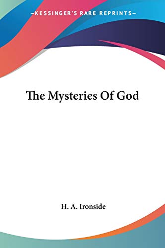 The Mysteries Of God Cover