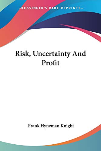 Risk, Uncertainty and Profit Cover