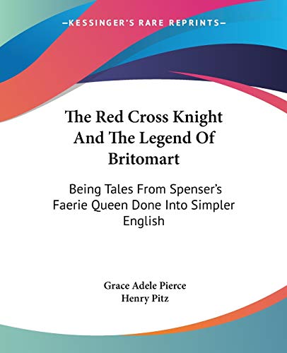 The Red Cross Knight And The Legend Of Britomart Cover