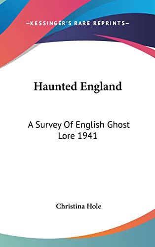 Haunted England Cover