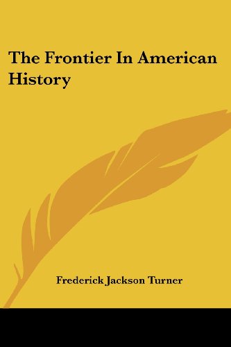 The Frontier In American History Cover