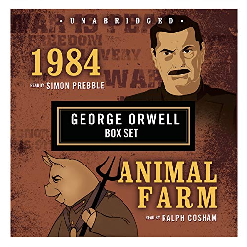 George Orwell Boxed Set (1984 and Animal Farm) Cover
