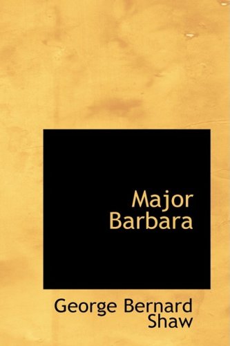 Major Barbara Cover