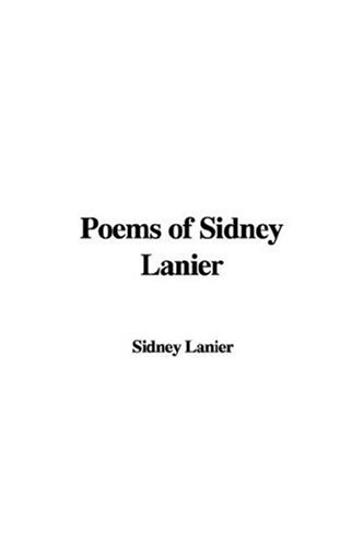 Poems of Sidney Lanier Cover