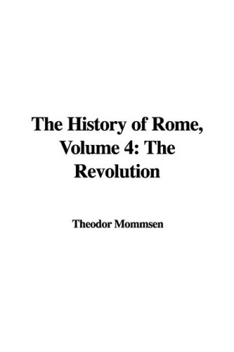 The History of Rome, Volume 4 Cover