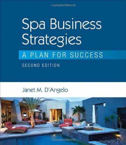Spa business strategies Cover