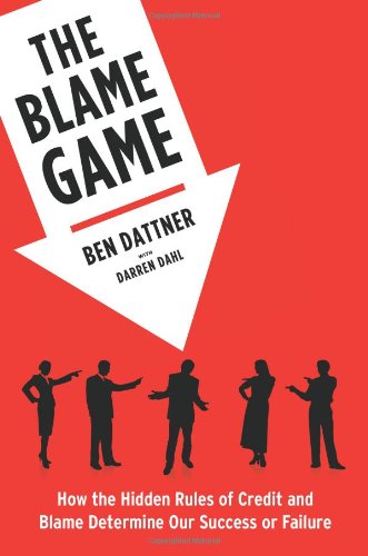 The blame game Cover