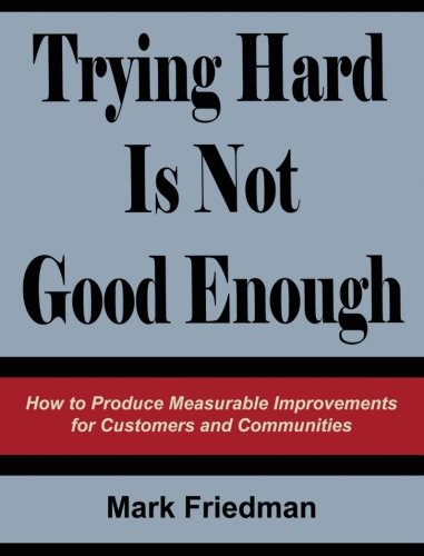 Trying Hard Is Not Good Enough Cover