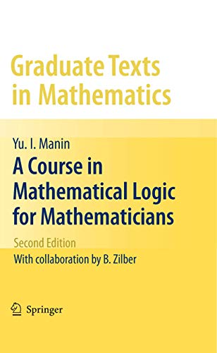 A course in mathematical logic for mathematicians Cover