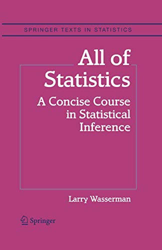 All of Statistics Cover
