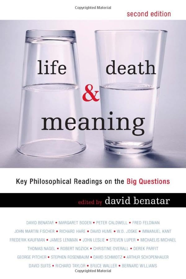 Life, death, & meaning Cover