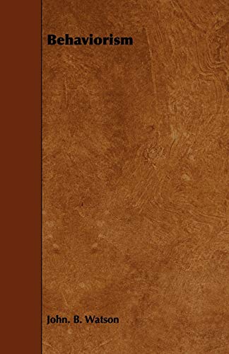 Behaviorism Cover
