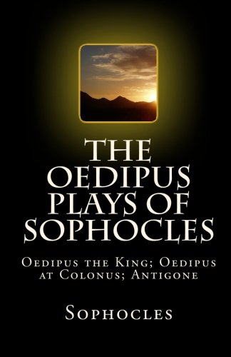 Oedipus plays of Sophocles Cover
