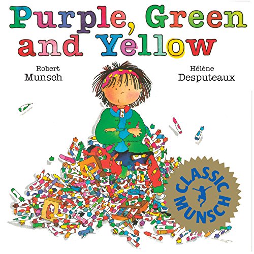 Purple, green and yellow Cover