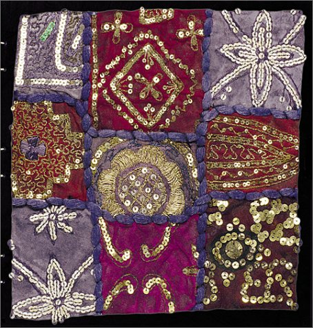 Handstitched Tribal Embroidery Four Lined Cover