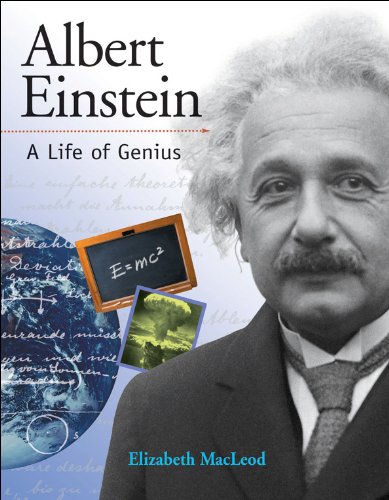 Albert Einstein: A Life of Genius (Snapshots: Images of People and Places in History) Cover