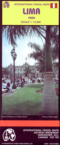Lima, Peru Map Cover