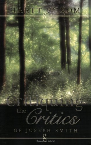 Critiquing the Critics of Joseph Smith Cover