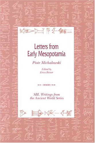 Letters from early Mesopotamia Cover