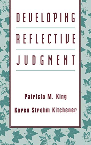 Developing reflective judgment Cover