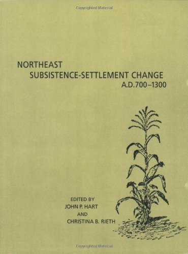 Northeast subsistence-settlement change, A.D. 700-1300 Cover