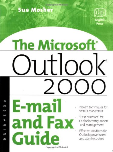 Microsoft Outlook 2000 E-mail and Fax Guide Cover
