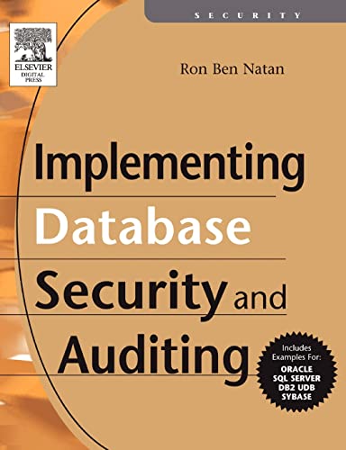 Implementing database security and auditing Cover