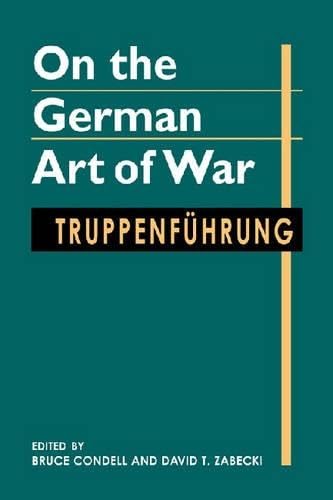 On the German art of war Cover