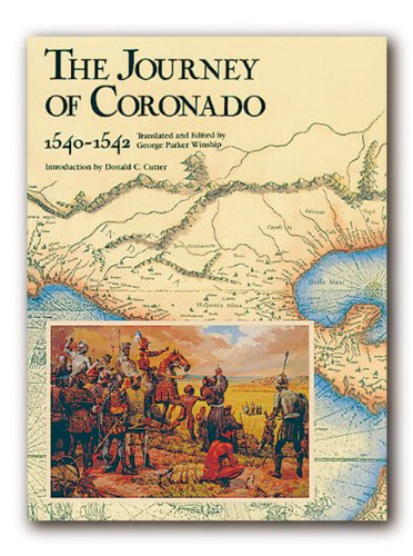 The Journey of Coronado, 1540-1542 Cover
