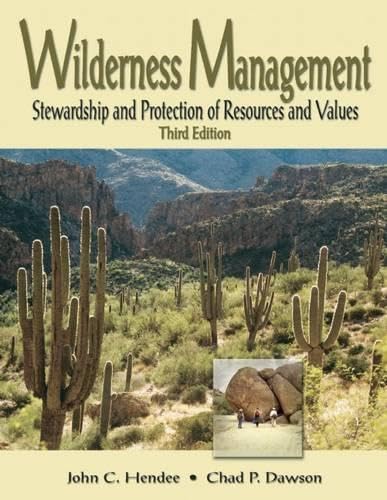 Wilderness management Cover
