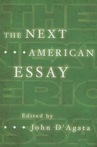 The next American essay Cover
