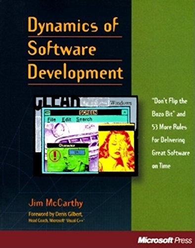 Dynamics of software development Cover