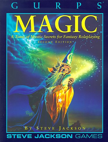 GURPS Magic: A Tome of Mystic Secrets for Fantasy Roleplaying Cover