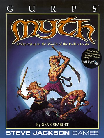 GURPS Myth: Roleplaying in the World of the Fallen Lords Cover