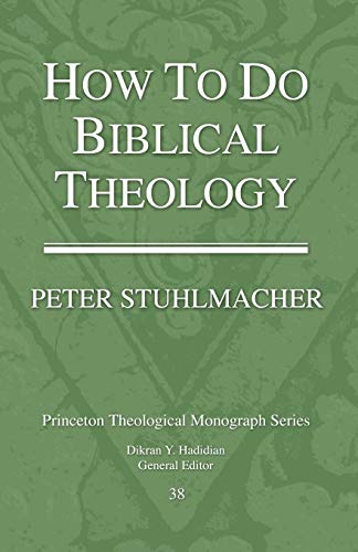 How to do biblical theology Cover