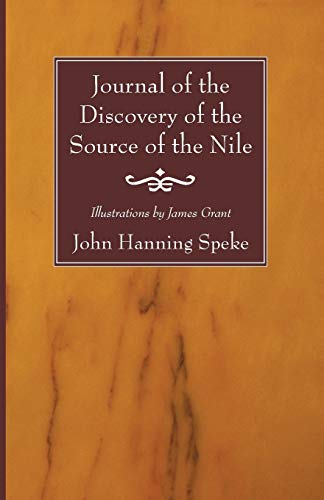 Journal of the Discovery of the Source of the Nile Cover
