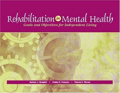 Rehabilitation in mental health Cover
