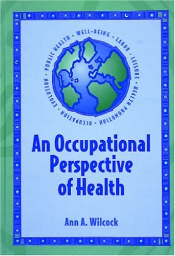 An occupational perspective of health Cover
