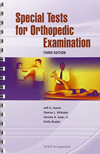Special tests for orthopedic examination Cover