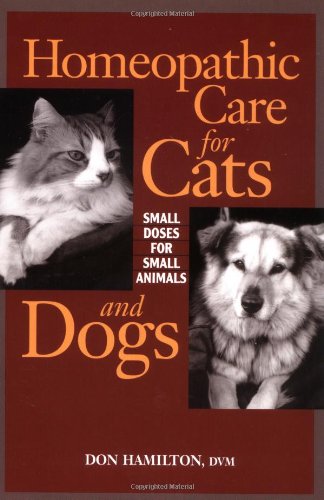 Homeopathic care for cats and dogs Cover