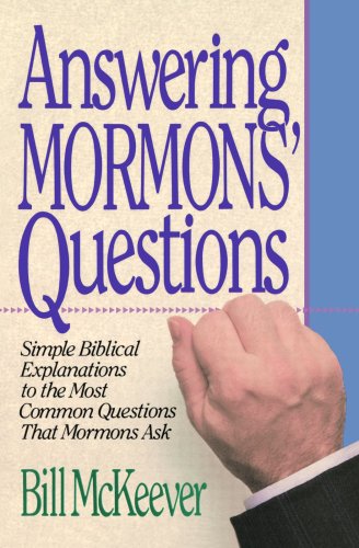 Answering Mormons' questions Cover