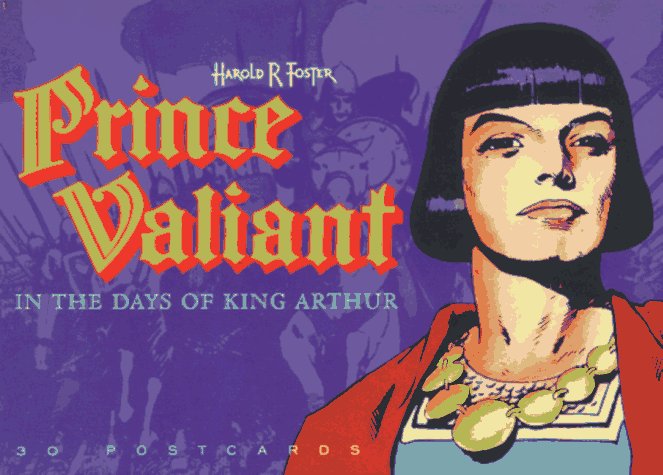 Prince Valiant Postcard Book Cover