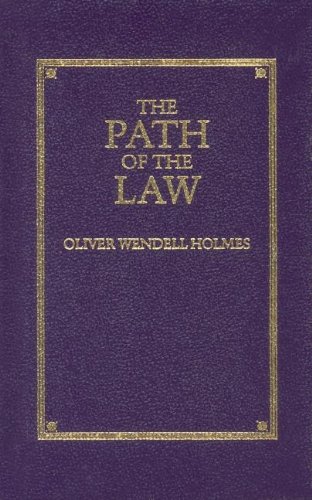 The path of the law Cover