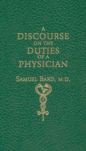 A discourse upon the duties of a physician Cover