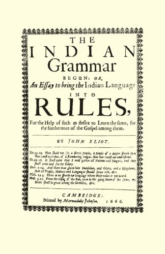 The Indian Grammar Begun Cover