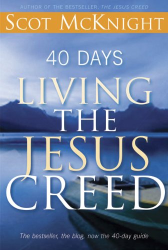 40 Days Living the Jesus Creed Cover