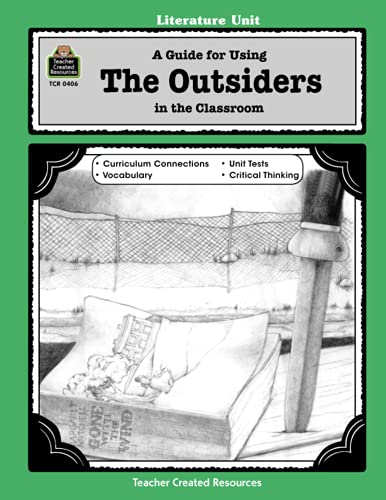 A Guide for Using The Outsiders in the Classroom Cover