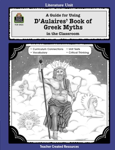 A Literature Unit for D'Aulaires' Book of Greek Myths by Ingri & Edgar Parin d'Aulaire Cover